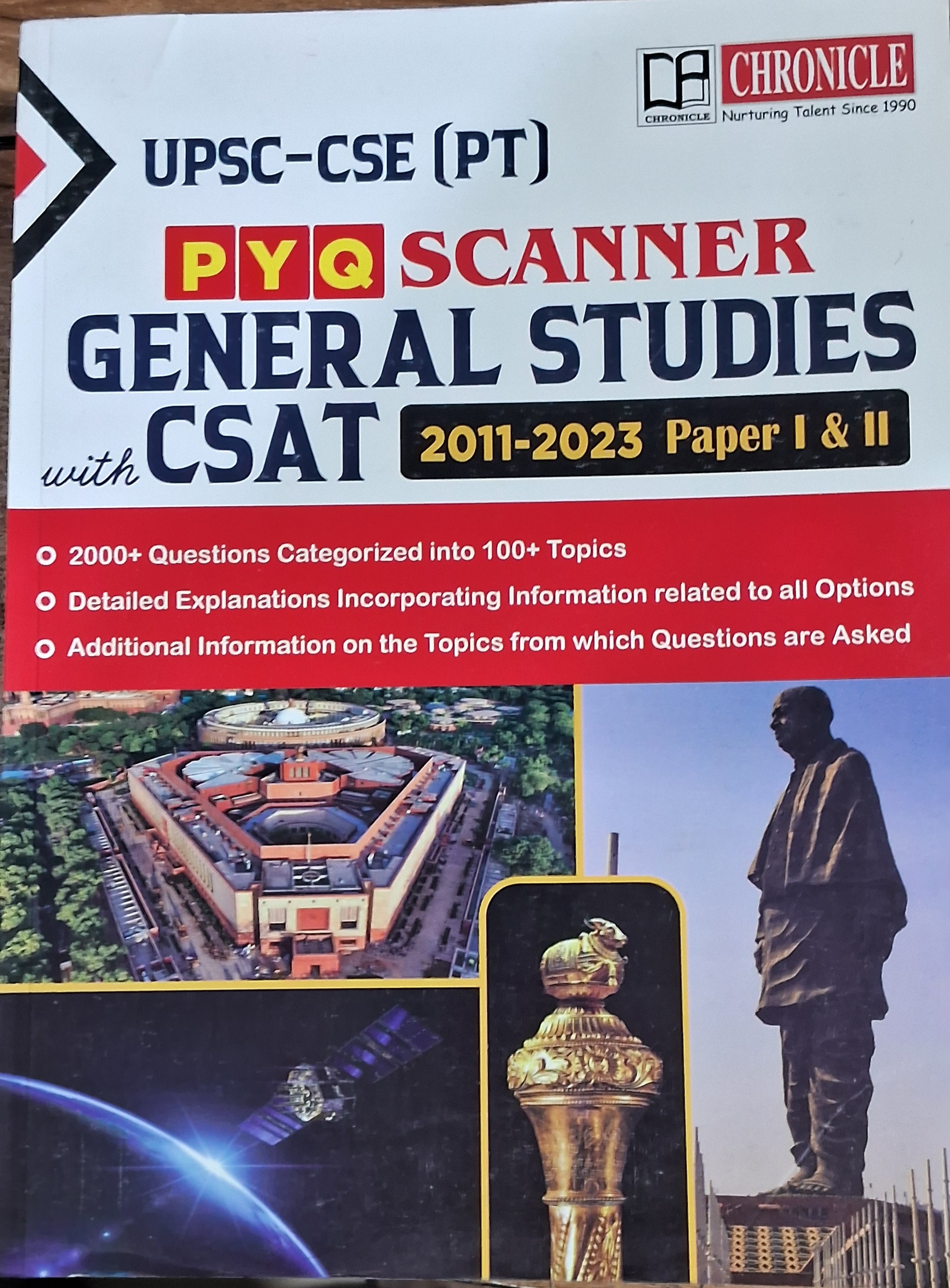 Upsc-cse(pt)-pyq Scanner- General Studies Csat-2011-2023 Papers 1&2