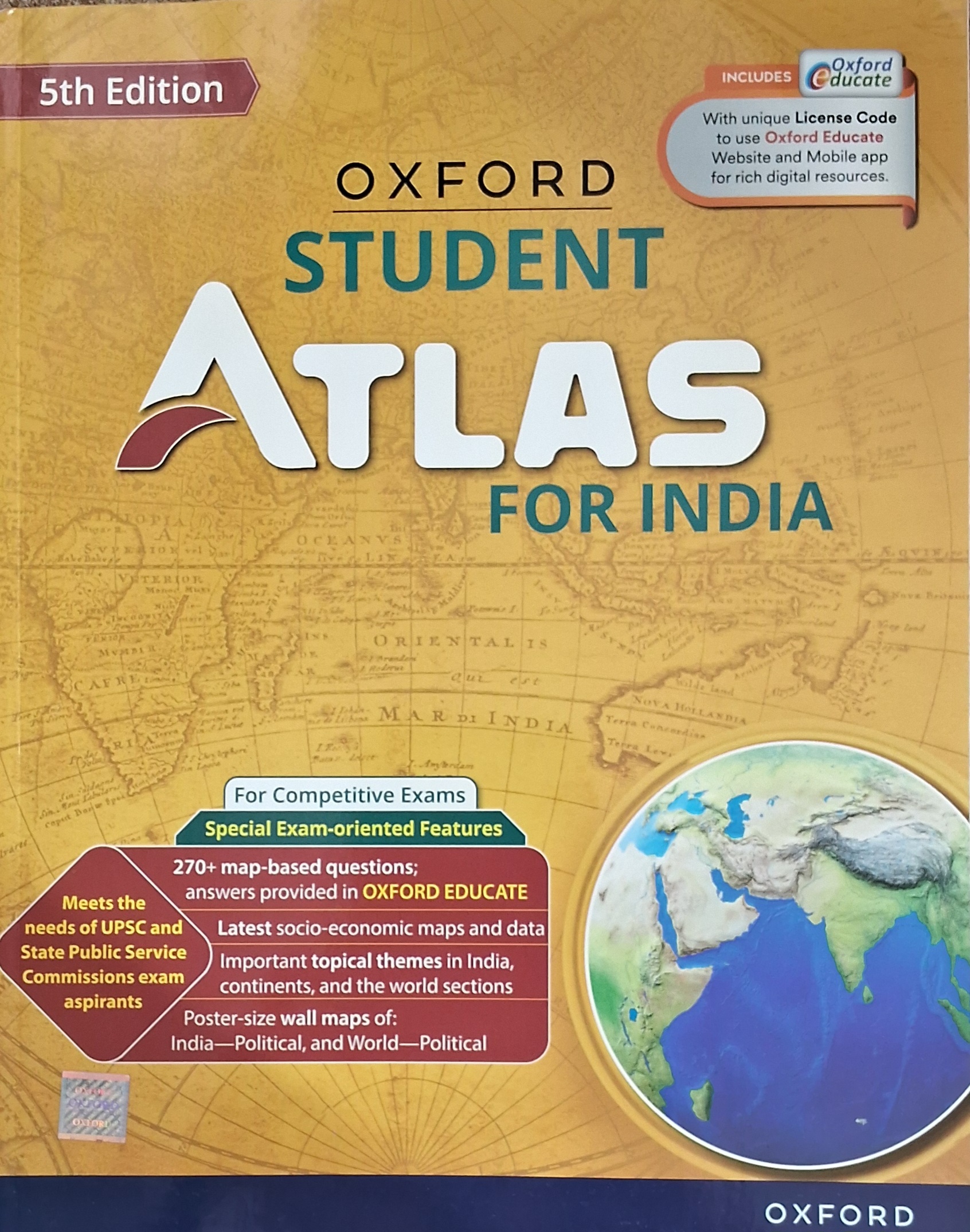 Oxford    Student Atlas 5th Edition-2024