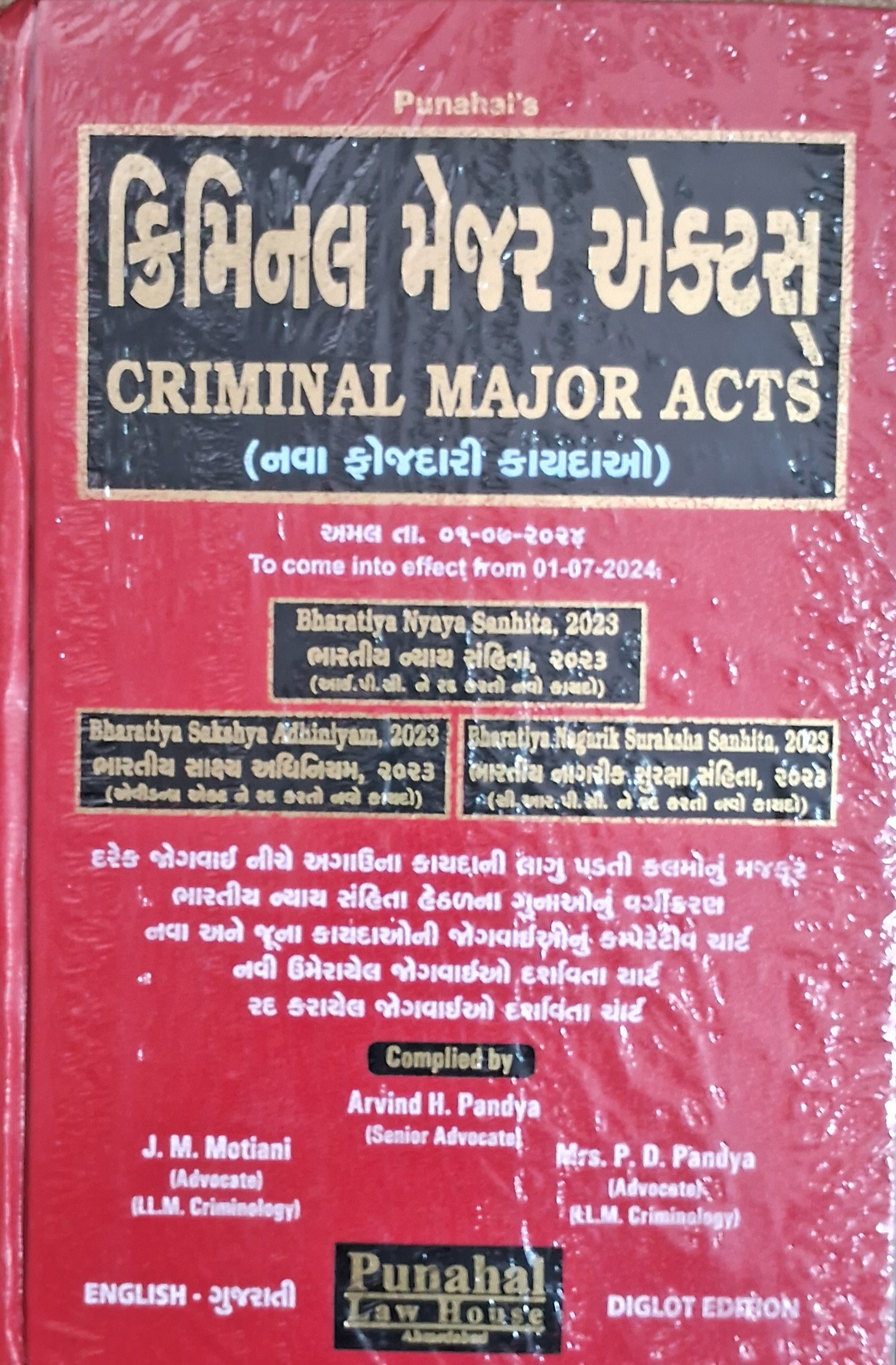 Criminal Major Acts -1/7/24 New.kaydo -2024-25