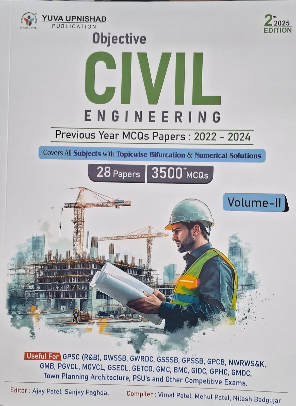 Objective Civil Engieering- Volume- 2-previous Year Mcqs Papers- 2022-2024--2 Nd- 2025