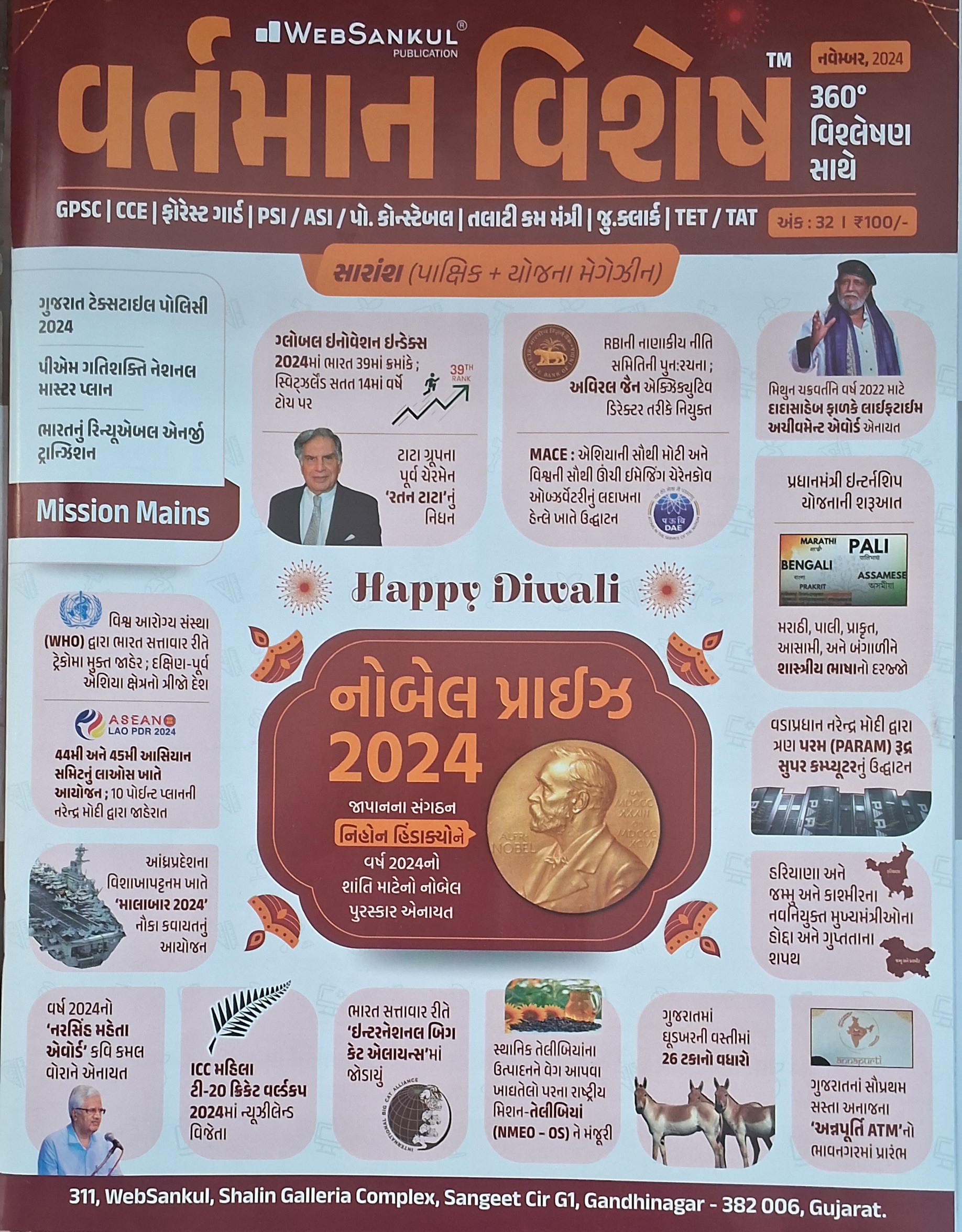 Current Affairs November-2024 