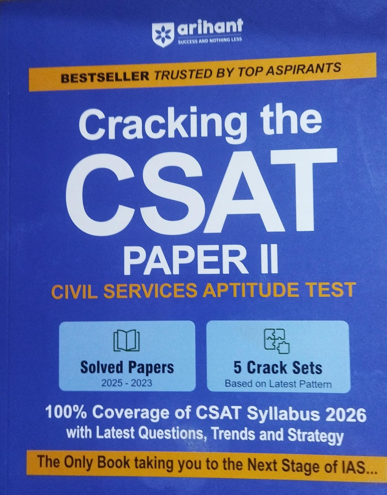 Cracking The Csat Paper-ii,civil Services Aptitude Test-2025