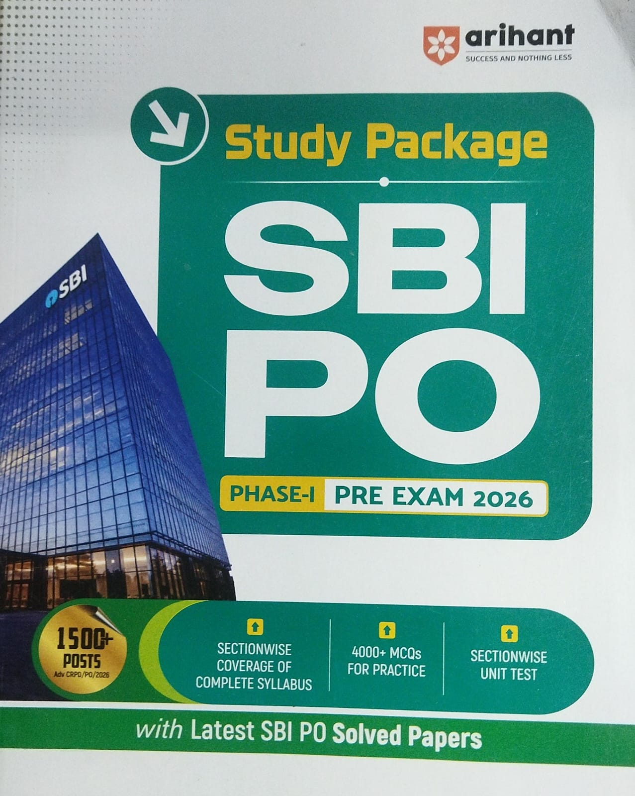 Sbi Po Phase-1 Pre Solved Exam-2026