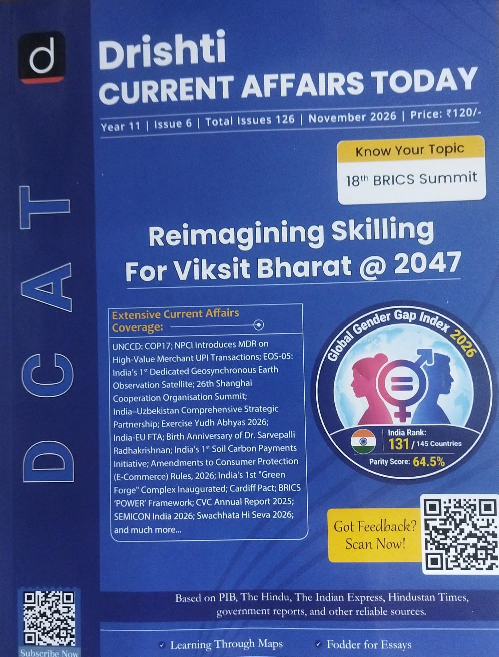 Current Affairs Nonember ( September Ni Detail)-2026